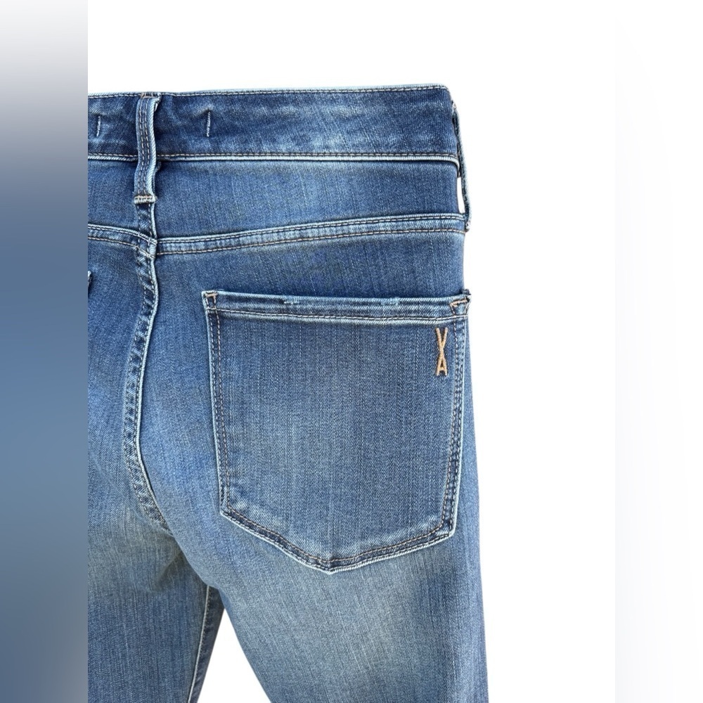 Vintage America women’s wonderland slim straight denim jeans sz 6/28 preloved - Picture 4 of 8